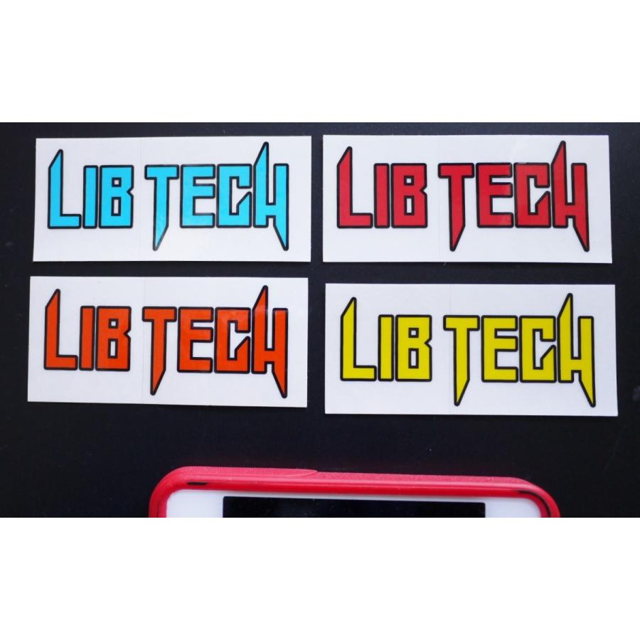 LIB TECH（リブテック） 送料無料 ロゴ ステッカー シールタイプ