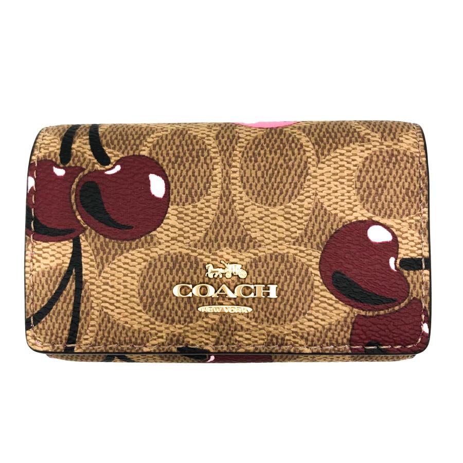 COACH（コーチ） ☆COACH☆ ファイブ リング キーケース シグネチャー