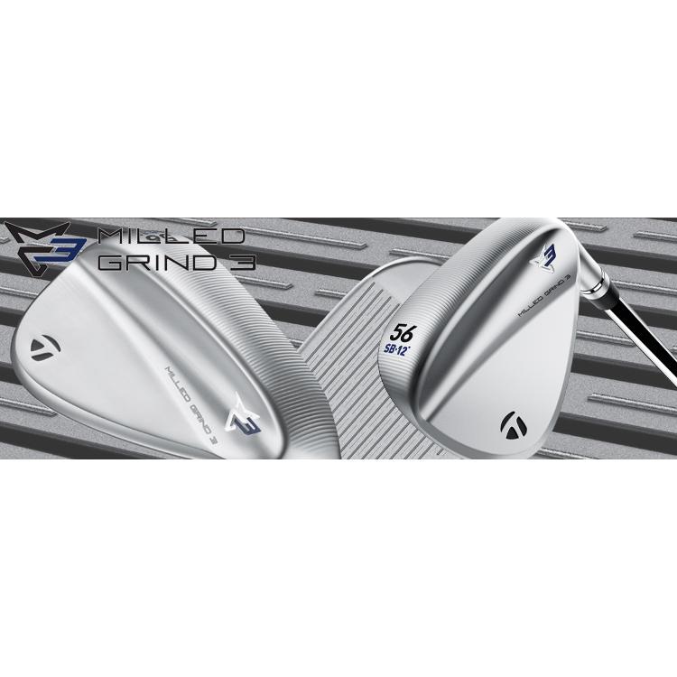 TaylorMade（テーラーメイド） ミルドグラインド 3 軟鉄 クローム