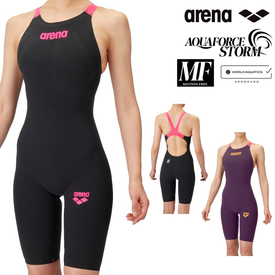 アリーナ（arena） 競泳水着 レディース AQUAFORCE STORM MF WA承認