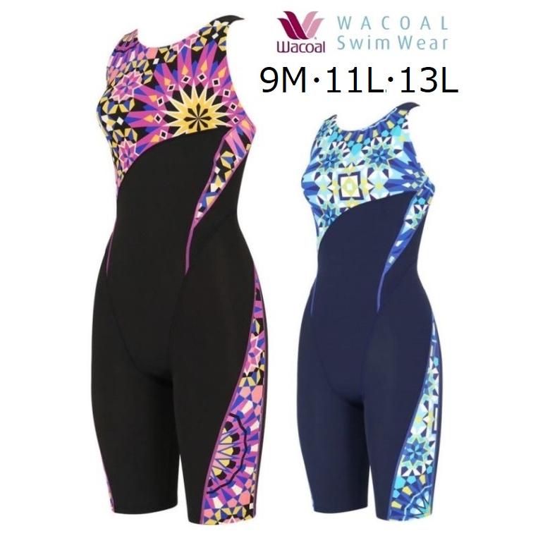 ワコールスイムウェア シェイプアップ オールインワン水着 SFR410