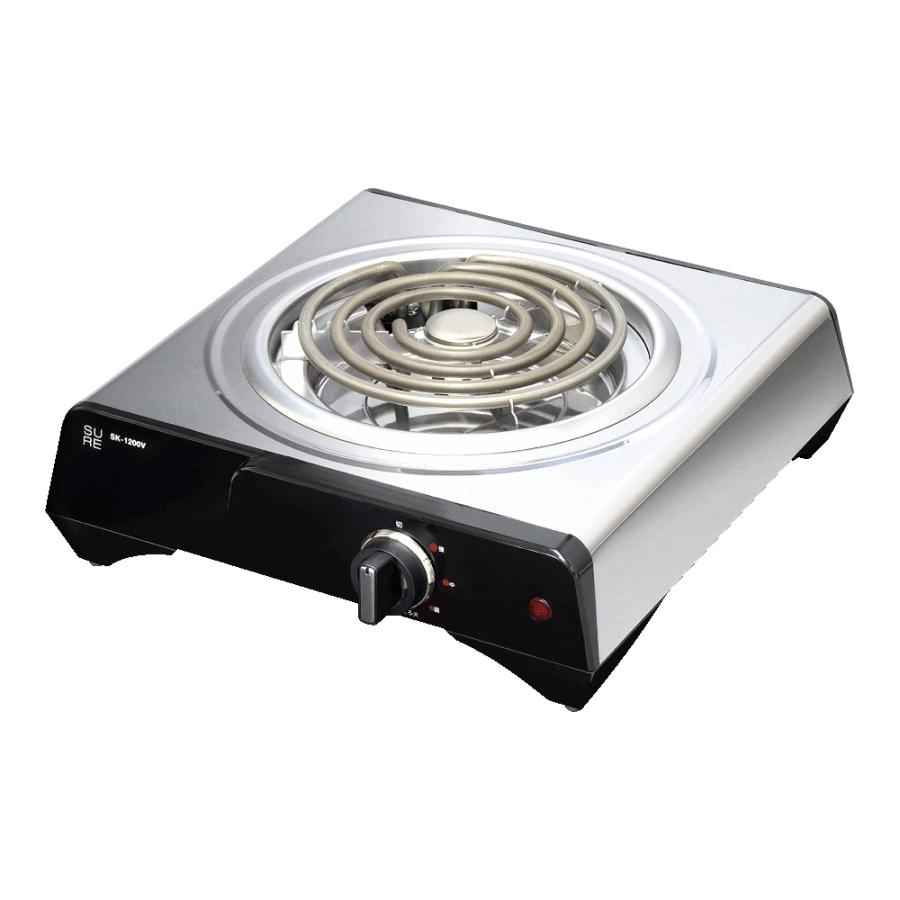 石崎電機製作所 電気コンロ ハイパワー最大1200W(火力4段階) 卓上 家庭