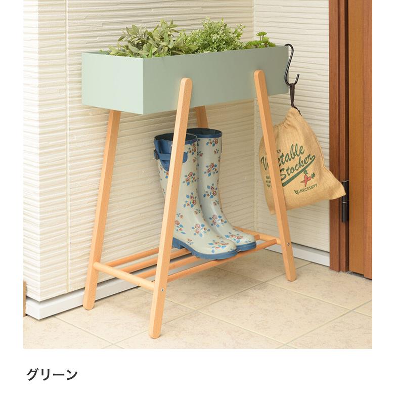 プランター プランタースタンド ラック 飾り棚 ガーデンラック ワゴン