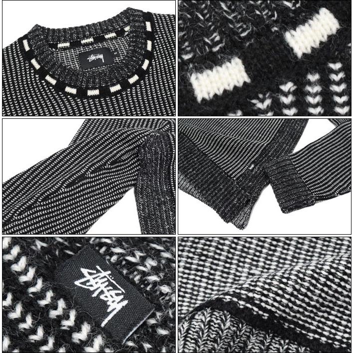 STUSSY（ステューシー） セーター メンズ Vertical Stripe Crew(stussy