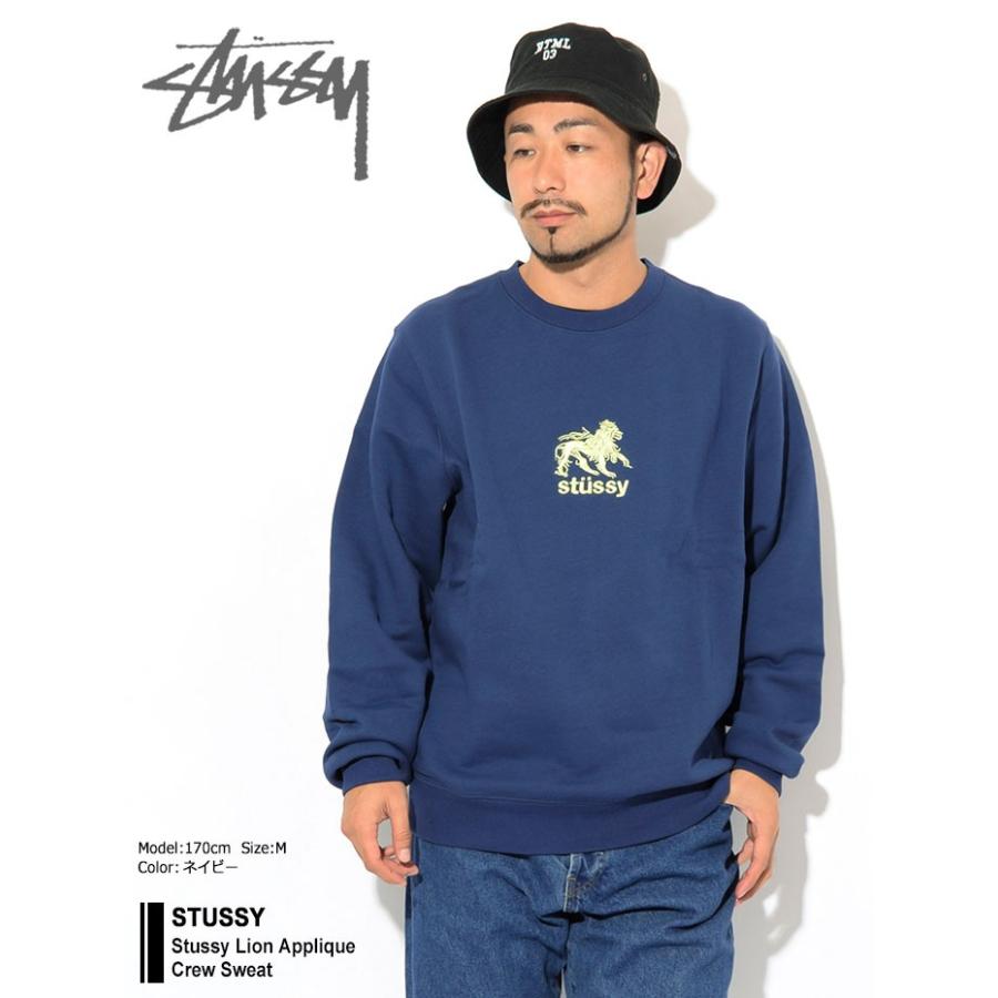 STUSSY（ステューシー） トレーナー メンズ Stussy Lion Applique