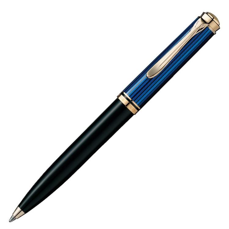 Pelikan（ペリカン） スーベレーン ボールペン K600 ブルー 青縞 名