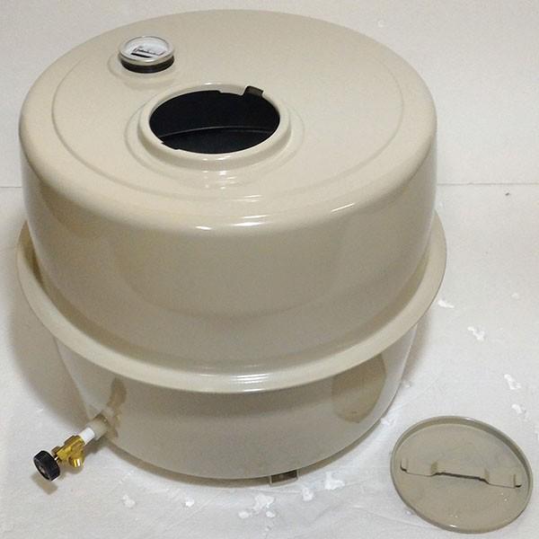 在庫有り 長府製作所 オイルタンク OT-21と送油ゴムホース接続用口金