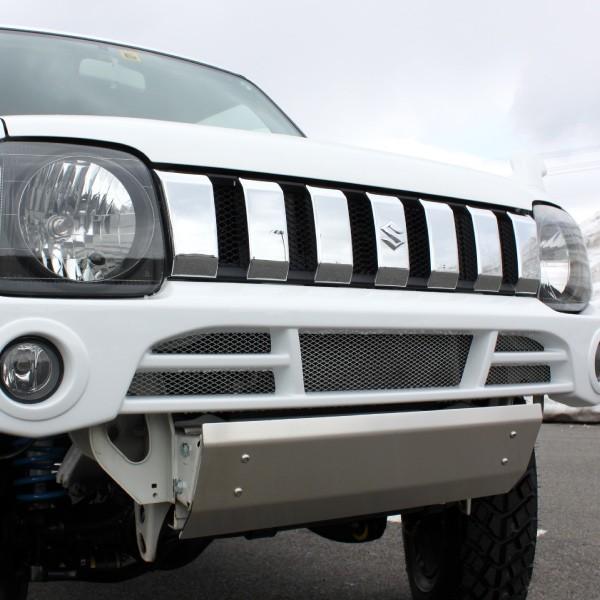 ジムニー エクステリア 純正メッキフロントグリル JB23 純正部品 : K