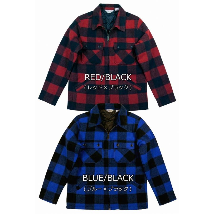 FIVEBROTHER（ファイブブラザー） バッファローチェック C.P.O ウール
