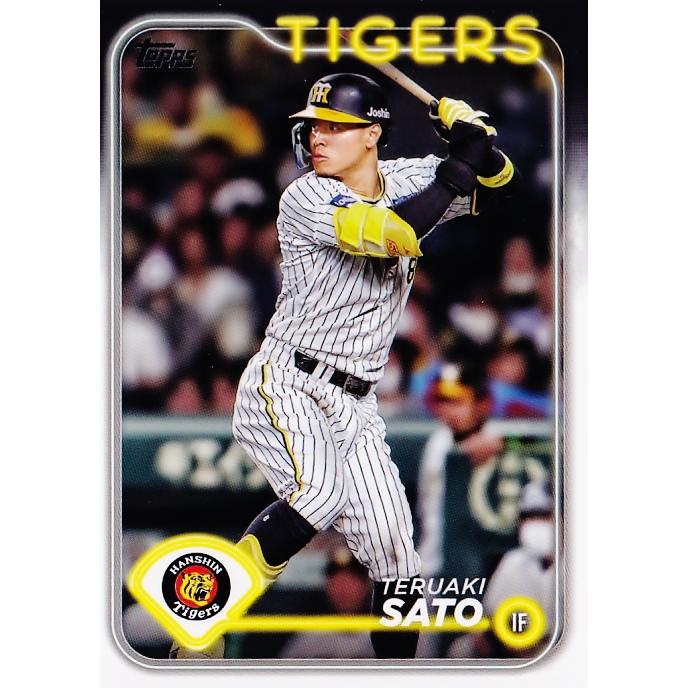 87 【佐藤輝明/阪神タイガース】Topps 2024 NPBベースボールカード