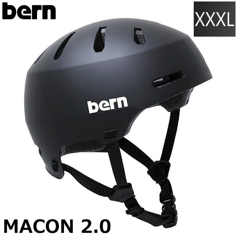 bern ◇メンズ[XXXLサイズ]BERN MACON 2.0 カラー:MATTE BLACK