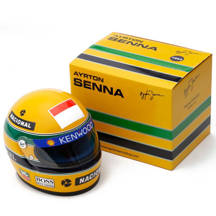 AYRTON SENNA ヘルメットコレクション 1993 Ayrton Senna 1993 Helmet