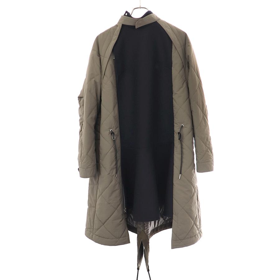 sacai（サカイ） 23AW Wool Melton Mix Coat ウールメルトンミックス