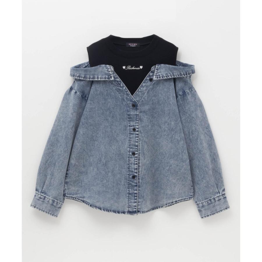 RICH MIX（リッチミックス） シャツ 子供服 女の子 キッズ 長袖