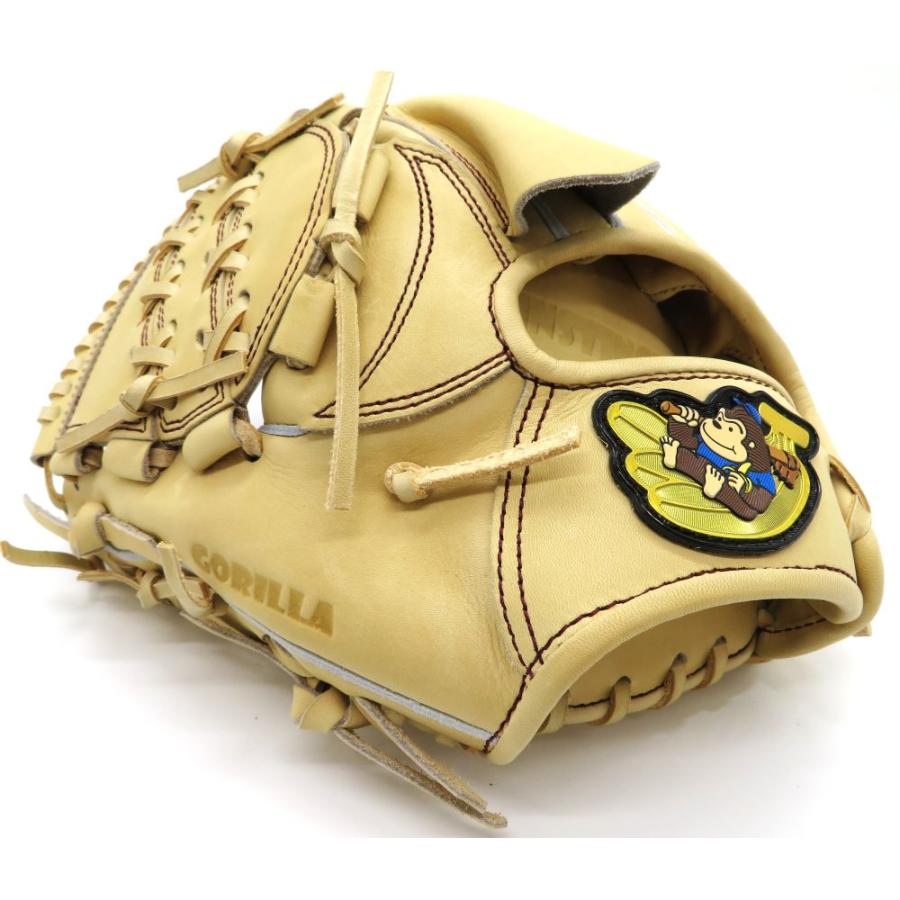 ゴリラ印の野球道具 グローブ 投手用 OBK GORILLA ごりら 硬式グラブ