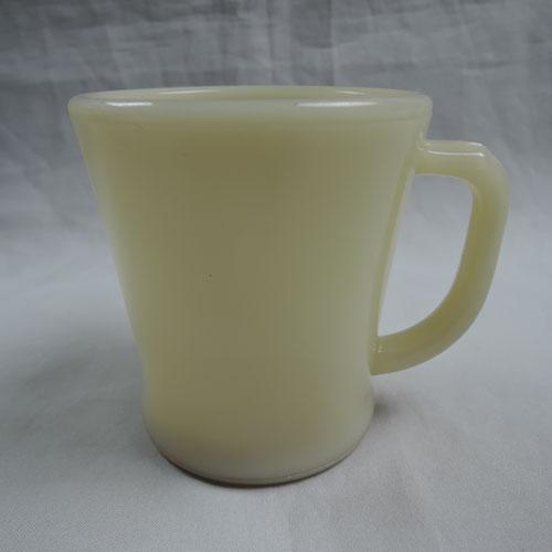 FIRE KING ファイヤーキング 最初期ブロックレター体刻印 アイボリー