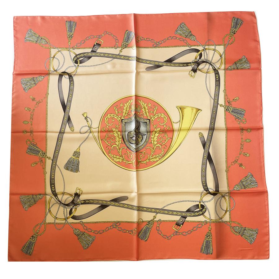 MARUYAMA シルクスカーフ日本製 9534ポイントマークエルメス 横浜