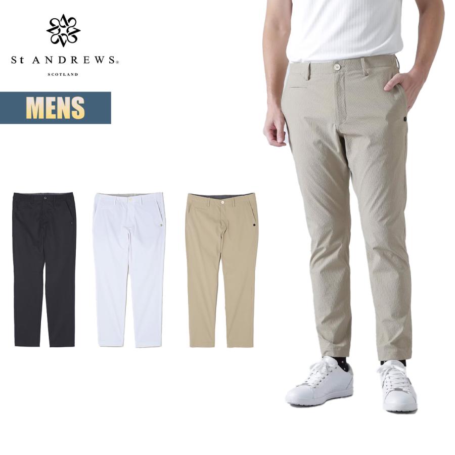 St ANDREWS セントアンドリュース パンツ メンズ サッカーストレッチ