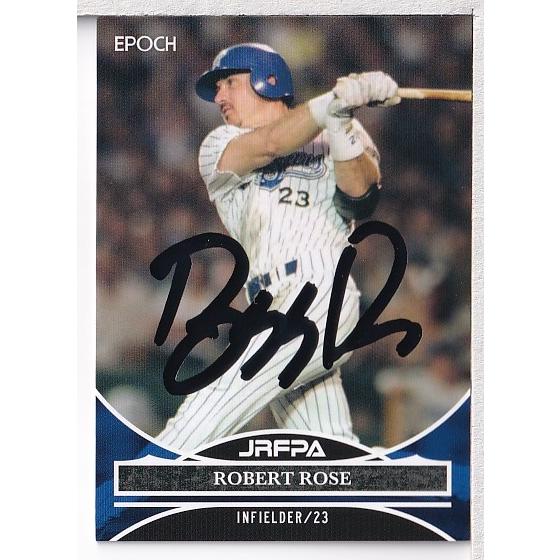 22EPOCH 日本プロ野球外国人OB選手会 ロバート・ローズ 銀箔サイン