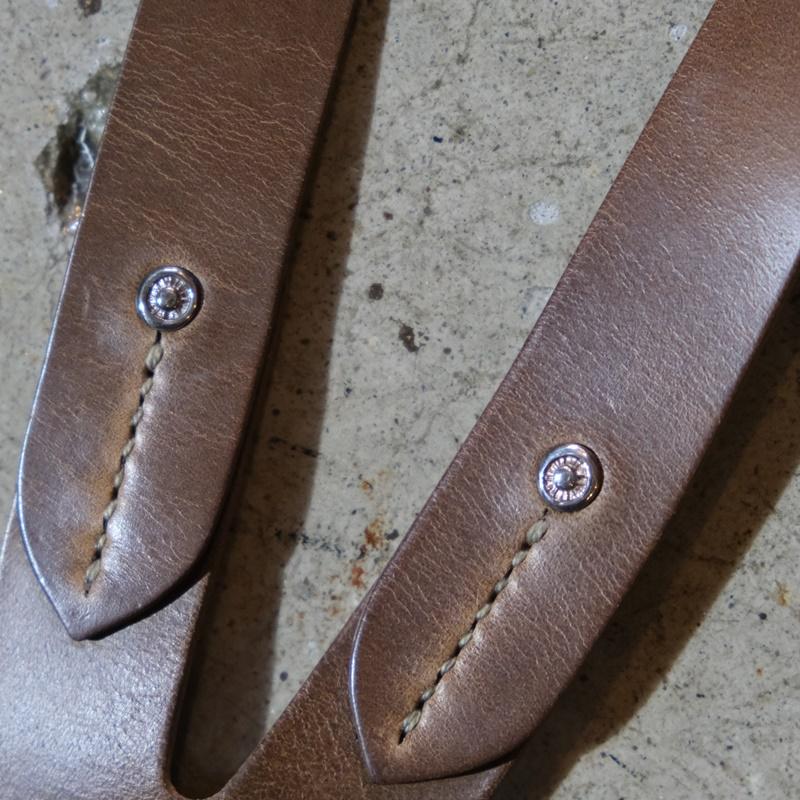 MOTOR NEW VINTAGE モーター【HORWEEN CHROMEXCEL LEATHER SUSPENDER