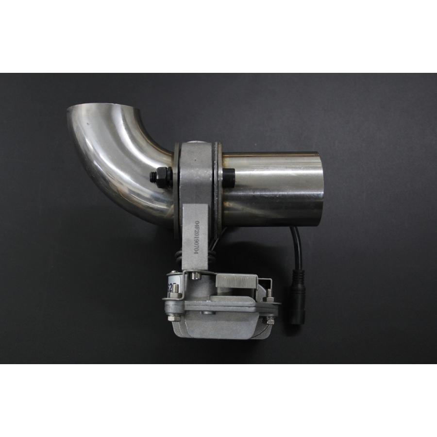 60.5φ/63mmマフラー用 電動可変バルブ 5段階音量調整付き 汎用フル