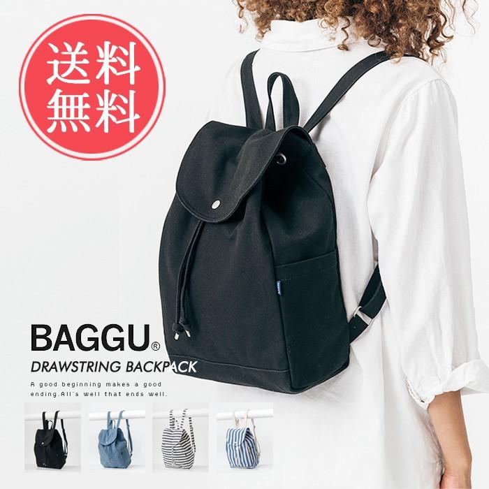 BAGGU（バグゥ） キャンバス リュック バックパック おしゃれ 送料無料