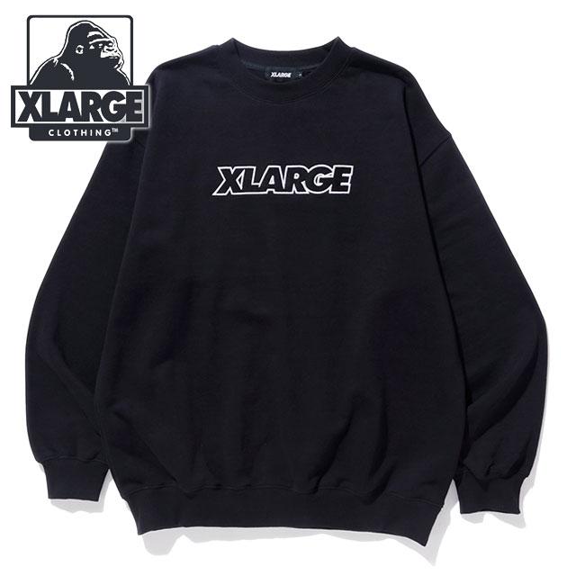 XLARGE（エクストラ ラージ） メンズ スタンダードロゴクルーネック