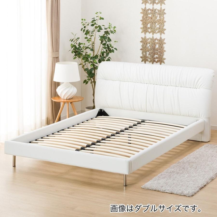ニトリ（NITORI） ベッド クイーン ベッドフレーム(サラス/WH