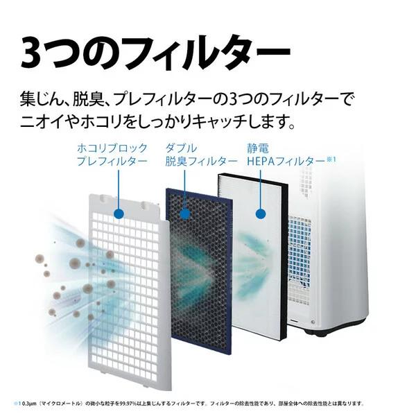 SHARP（シャープ） KC-P50-W 加湿空気清浄機 ホワイト系 プラズマ