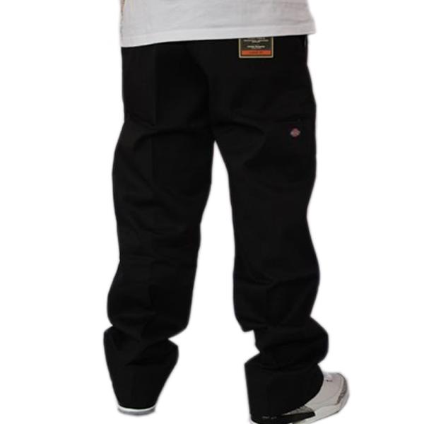 Dickies（ディッキーズ） ルーズフィット パンツ ダブルニー 黒