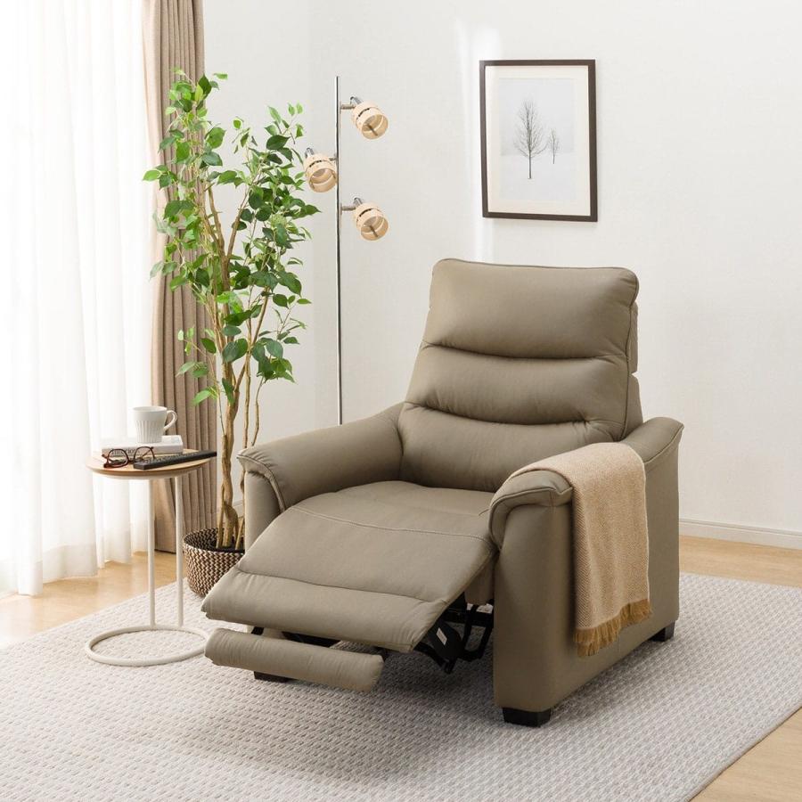 八6001【ニトリ】電動リクライニングソファ ビリーバー 1人掛けソファ