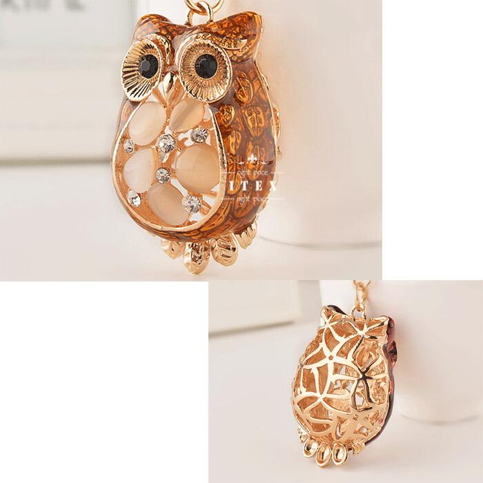 フクロウ キーホルダー 梟 ふくろう 幸福 幸運 バッグチャーム