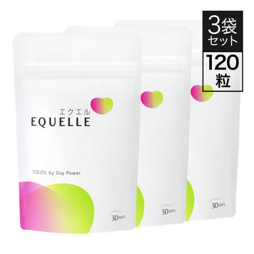 エクエル 大塚製薬 パウチ 120粒×3袋 エクオール サプリ : 敏感肌