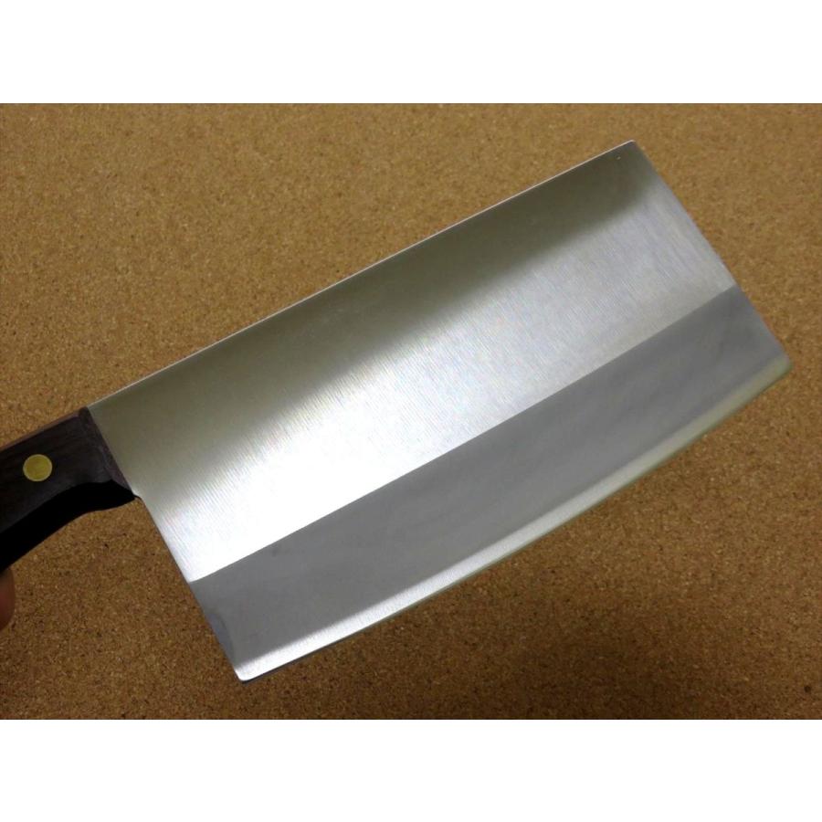 正広 包丁 中華包丁 17cm (170mm) 関の刃物 角小型 中厚 本割込三合鋼