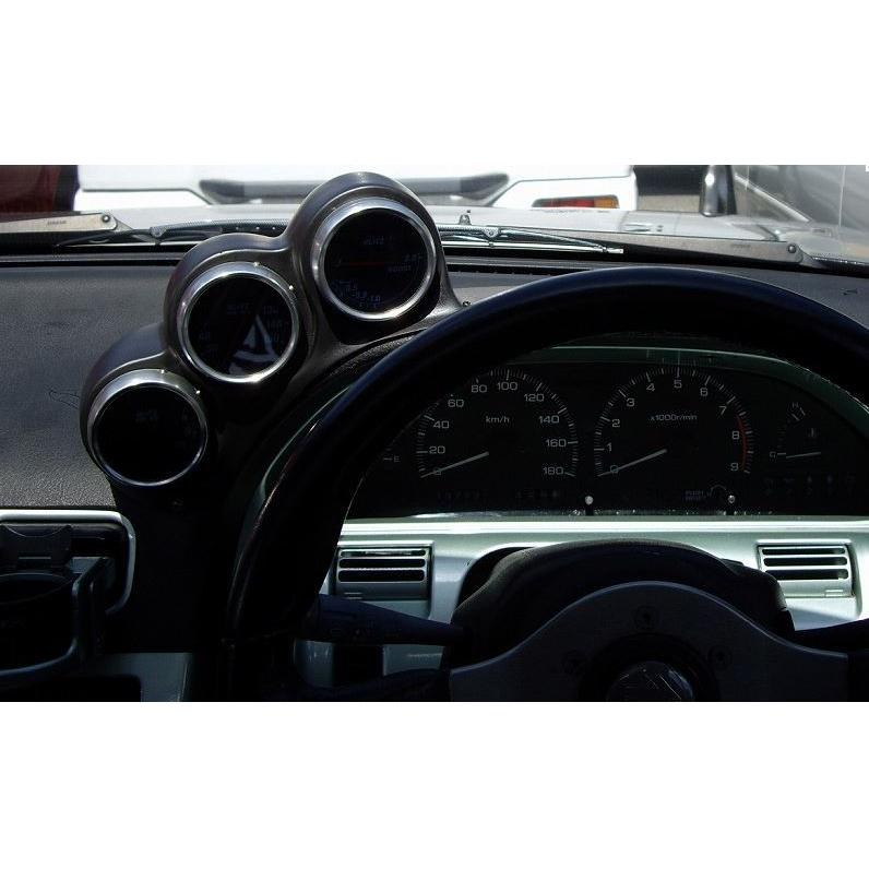 ユーラス(URAS) 3連メーターパネル S13シルビア/180SX : エスエイチ