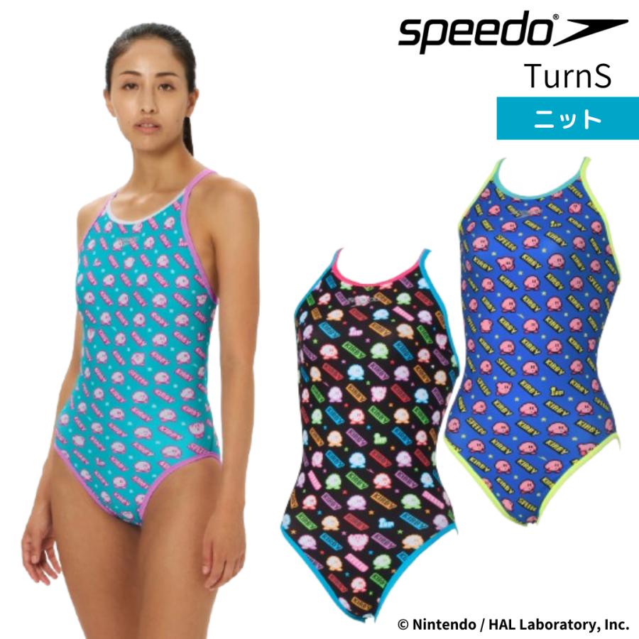 speedo（スピード） 競泳用練習水着 レディース カービィ Speedo Kirby