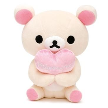 レアタグ付きコリラックマ ハート風船付きぬいぐるみタグ付き San-X