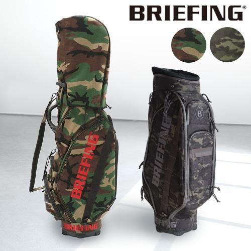 BRIEFING（ブリーフィング） キャディバッグ [ウッドランドカモ