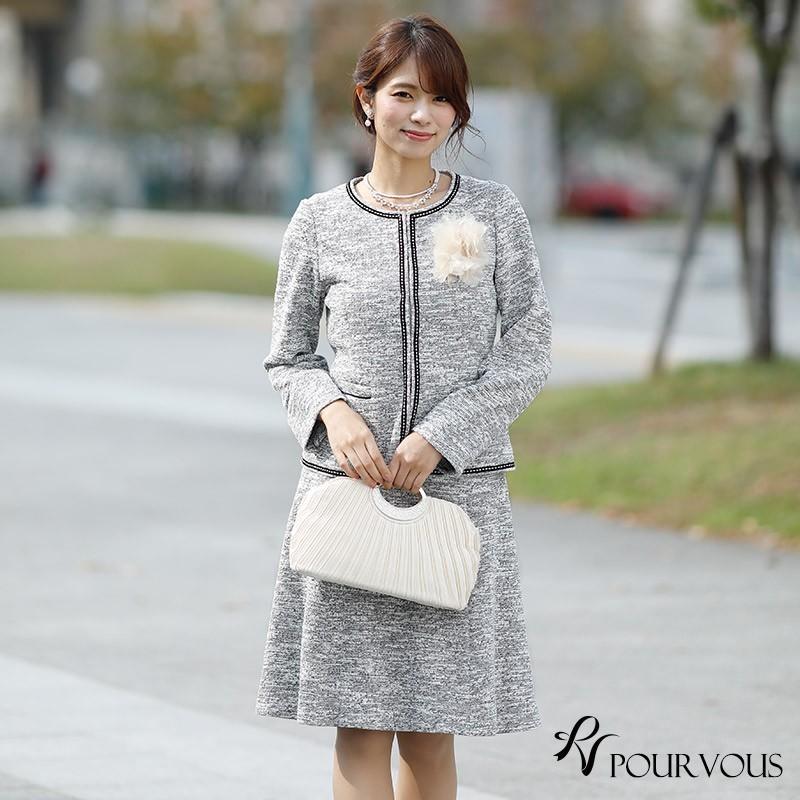 PourVous（プールヴー） 卒業式 服装 母 入学式 服装 ママ セレモニー