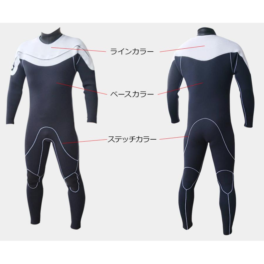 最強ジャージシリーズ ウエットスーツ サーフィン 3mm フルオーダー
