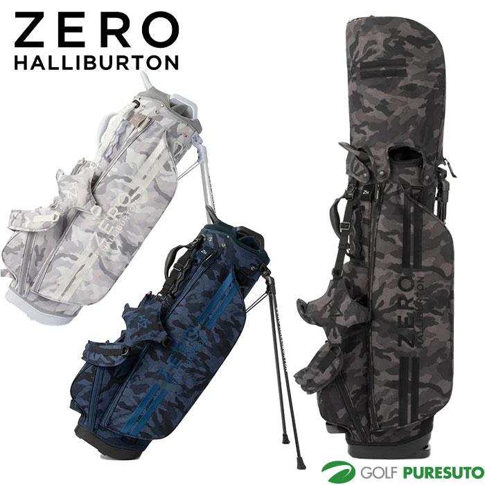 ZERO HALLIBURTON キャディバッグ ネイビー迷彩 ゼロハリバートン