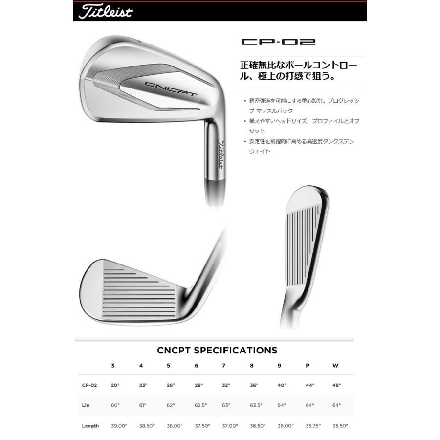 Titleist（タイトリスト） Titleist CNCPT CP-02 Iron コンセプト CP