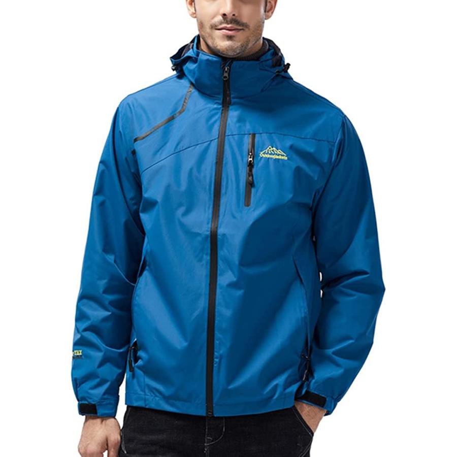 ウインドブレーカー ジャケット フード付き 軽量 防風 撥水 マウンテン