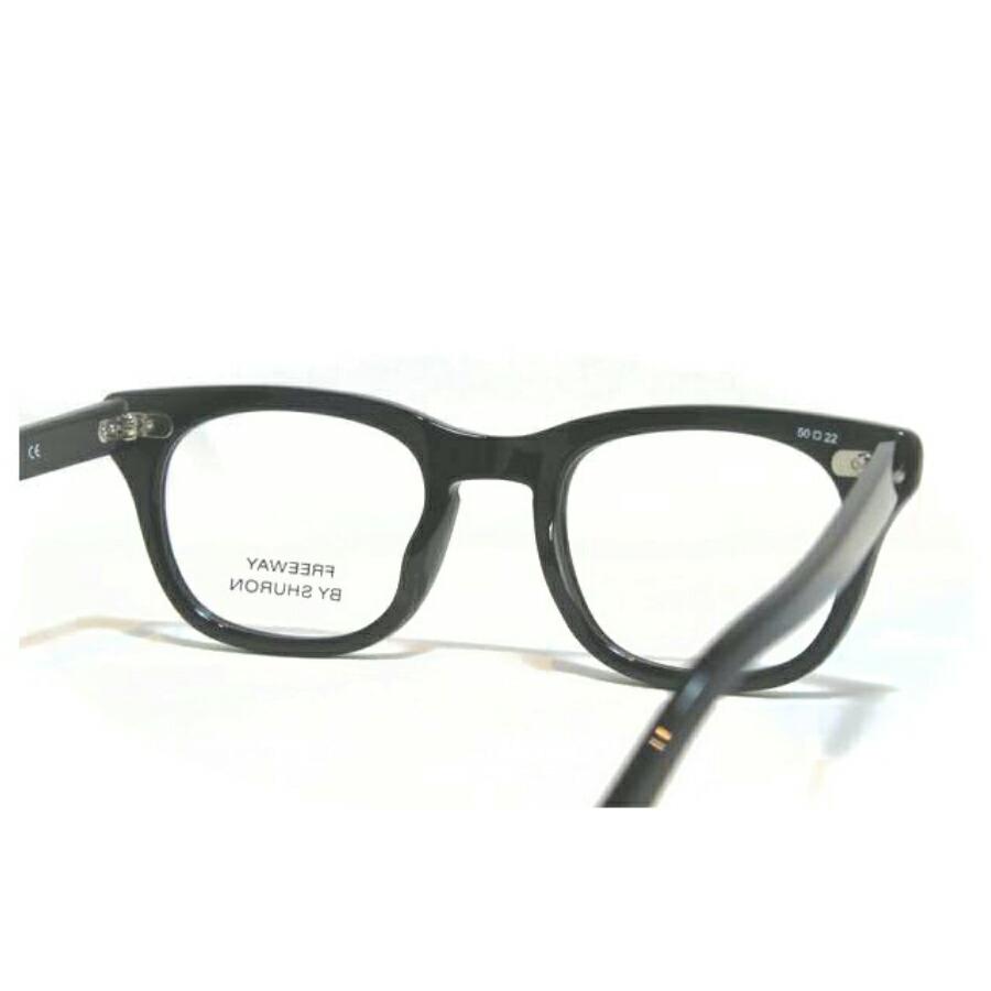 SHURON(シュロン) FREEWAY フリーウェイ メガネ 眼鏡 サングラス(Black