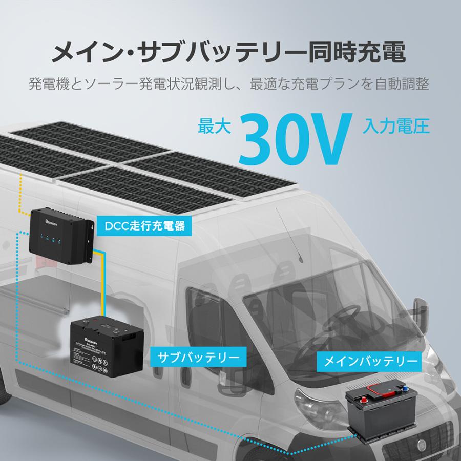 RENOGY（レノジー） RENOGY 12V 30A 走行充電器 MPPT 3WAY ソーラー