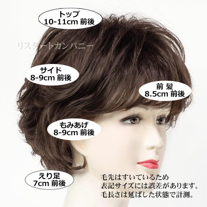 ウィッグ ショート 自然 かんたん整髪 フルウィッグ ミセス 医療用