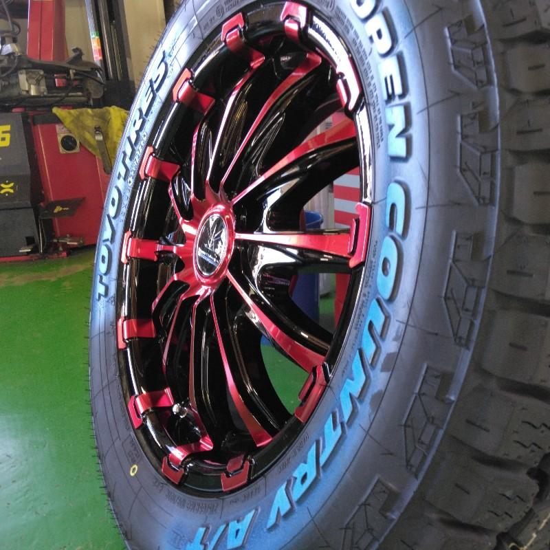 ハイエース 新品 4本セット 200系 車検対応 サマータイヤ ホイール