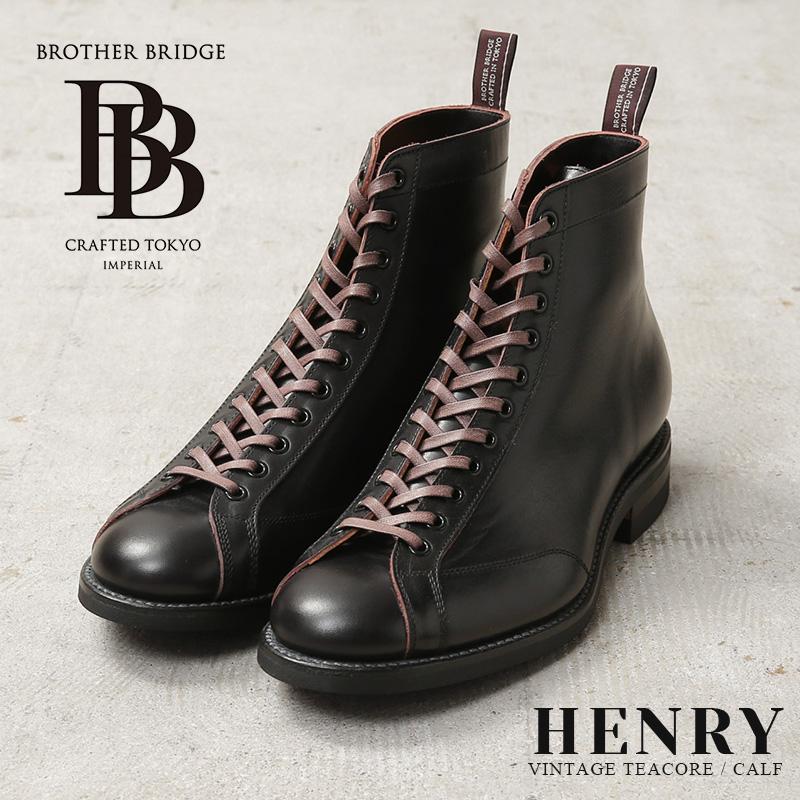 BROTHER BRIDGE ブラザーブリッジ S009 HENRY VINTAGE TEACORE / CALF