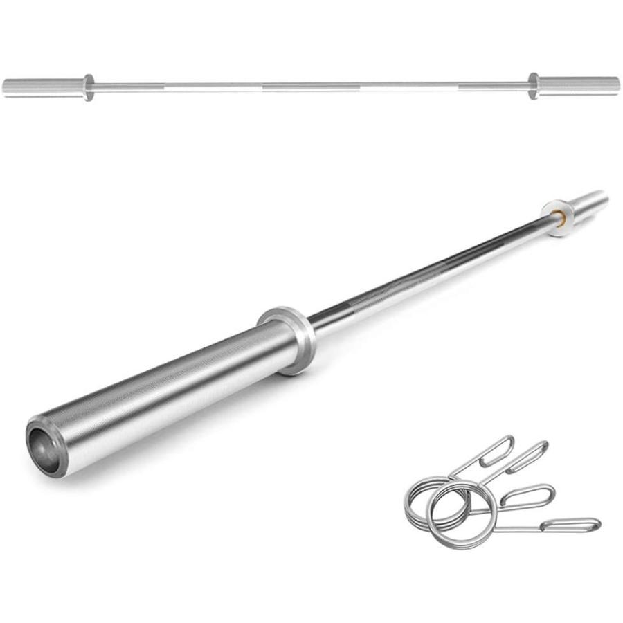 即納！バーベルシャフト 180cm カラー付き 260KG対応 ウエイト