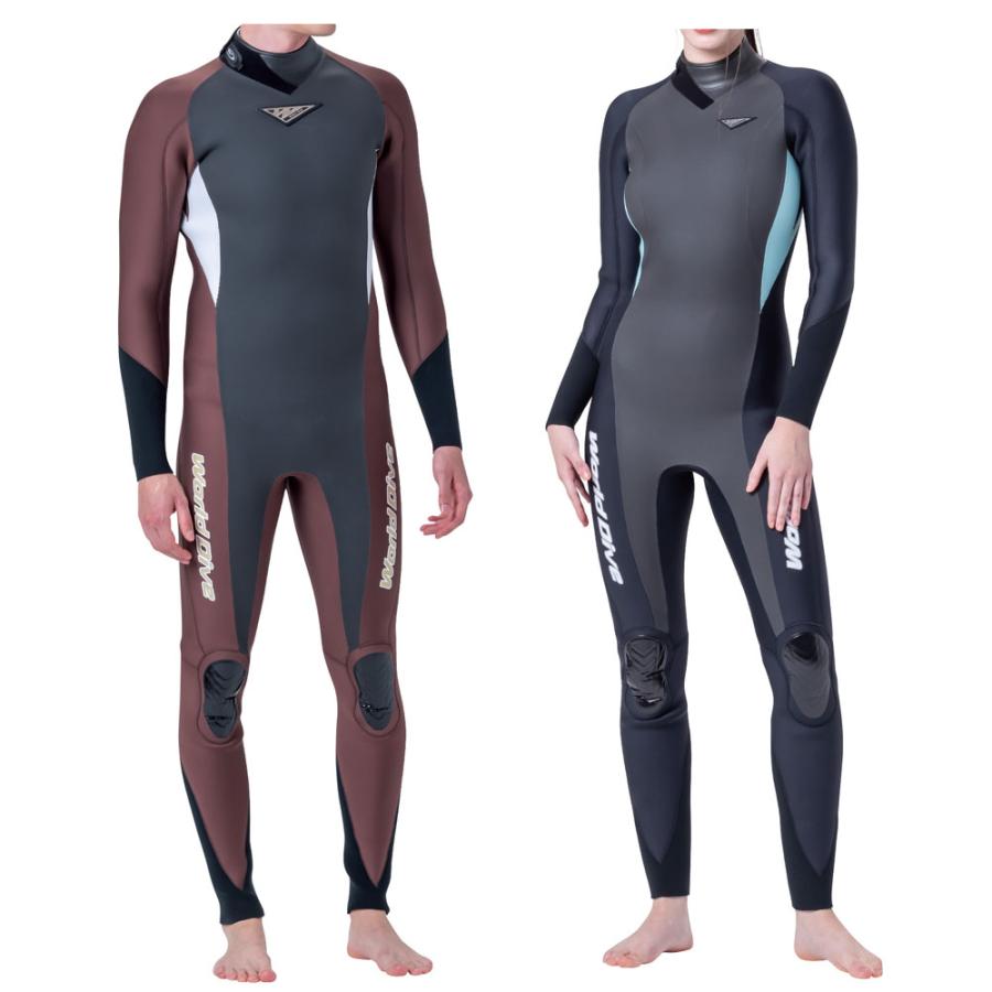 ワールドダイブ ダイビング用ウェットスーツ ＊3mm／5mm／ZEW840